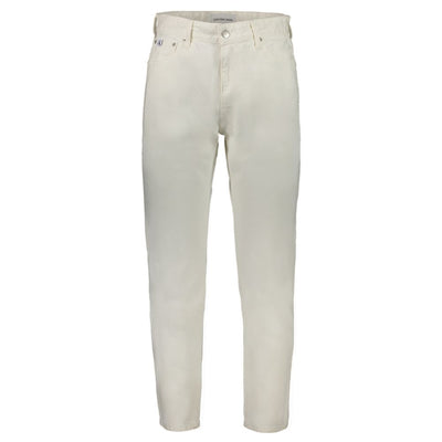 Calvin Klein witte katoenen heren jeans