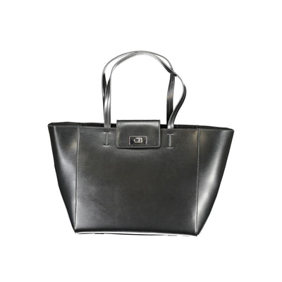 Sac à main en polyester noir Calvin Klein