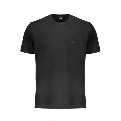 T-shirt en coton noir Lee