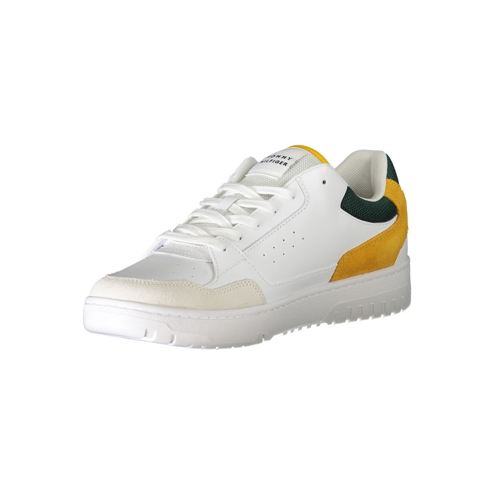 Tommy Hilfiger Witte Polyethyleen Heren Sneaker