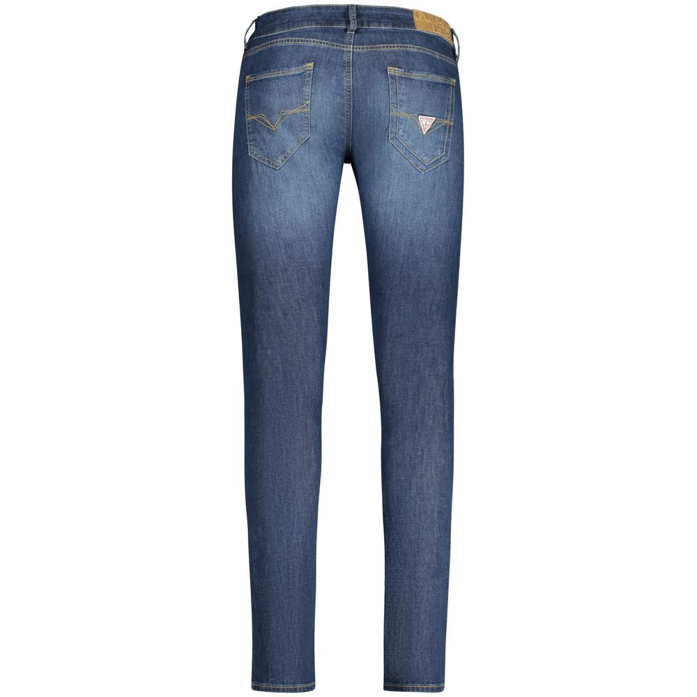 Guess Jeans Blauwe Katoenen Jeans &amp; Broek