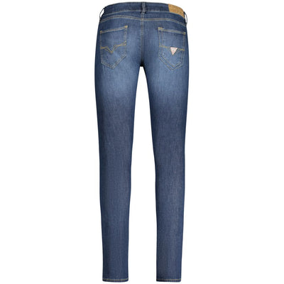 Guess Jeans Blauwe Katoenen Jeans &amp; Broek
