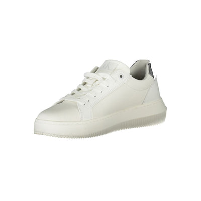 Calvin Klein Witte Polyethyleen Dames Sneaker