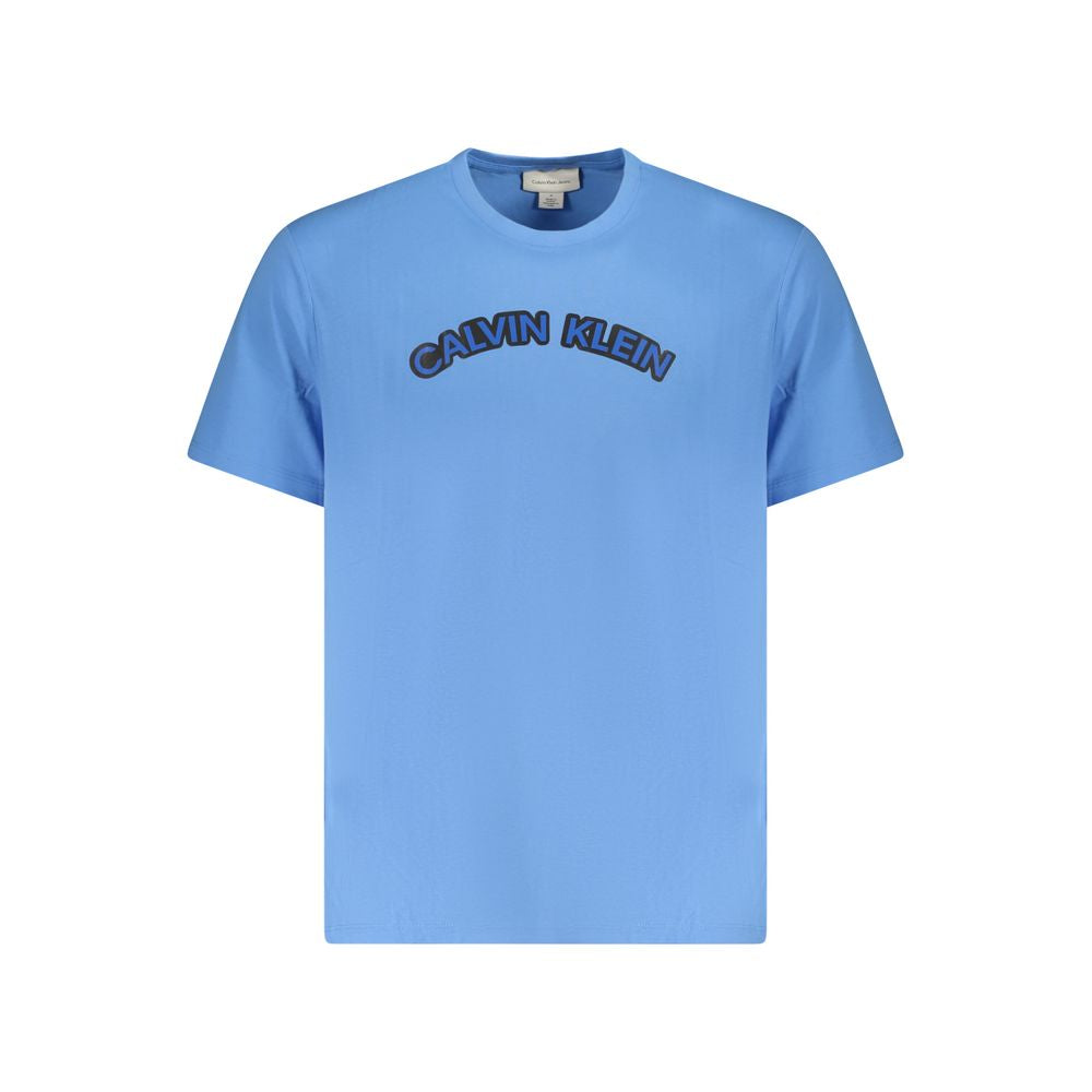 Calvin Klein lichtblauw katoenen heren T-shirt