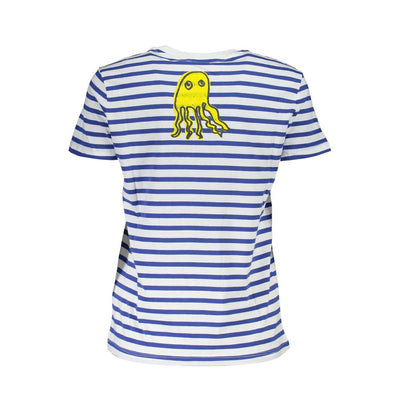 Haut Desigual en coton bleu pour femme