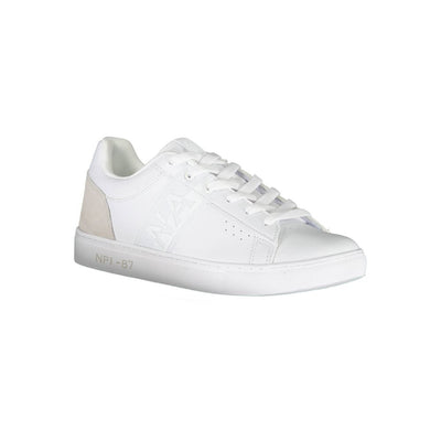 Napapijri witte leren heren sneaker