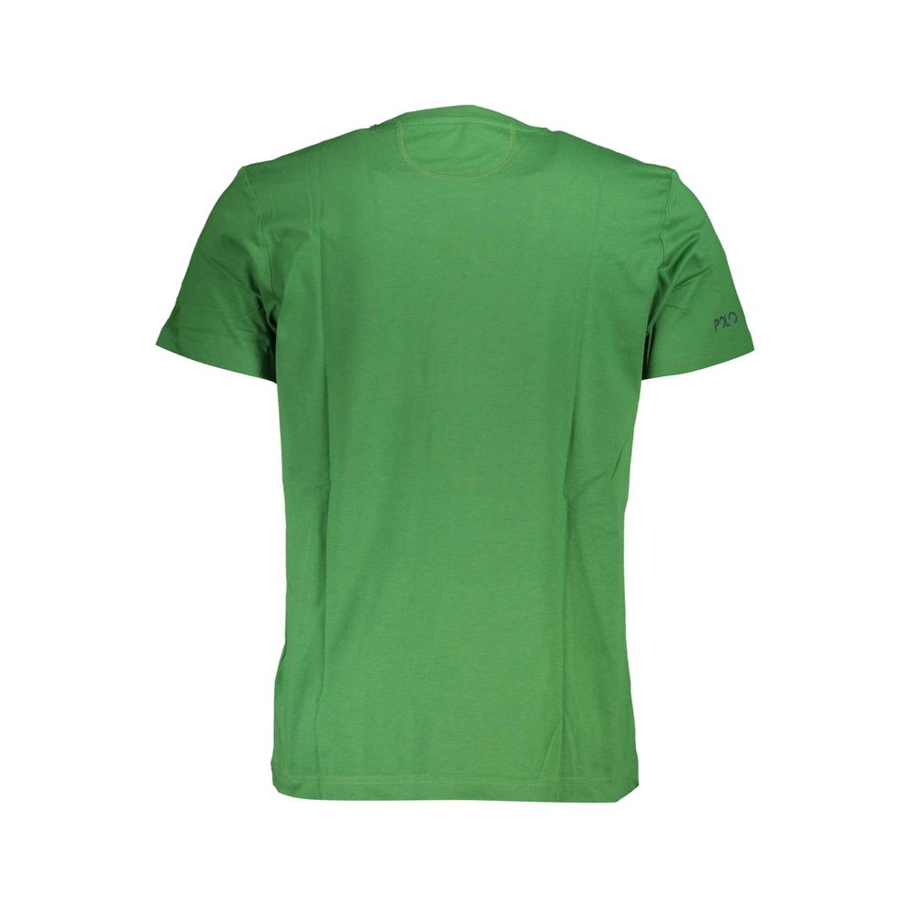 La Martina Groen Katoenen Heren T-shirt