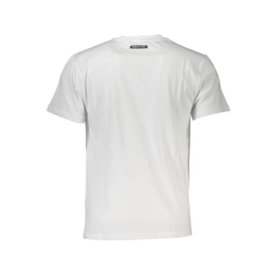 Cavalli Class Wit Katoenen Heren T-shirt