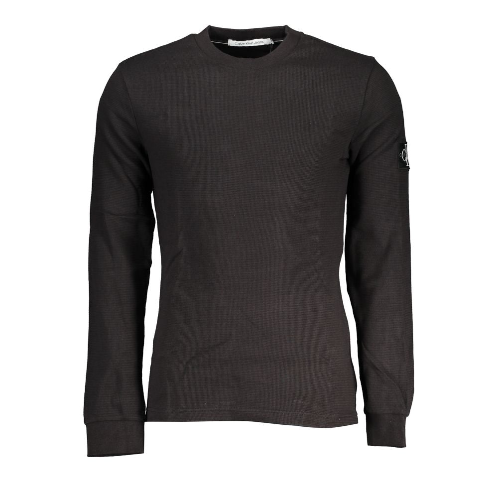 Calvin Klein Zwarte Katoenen Herentrui