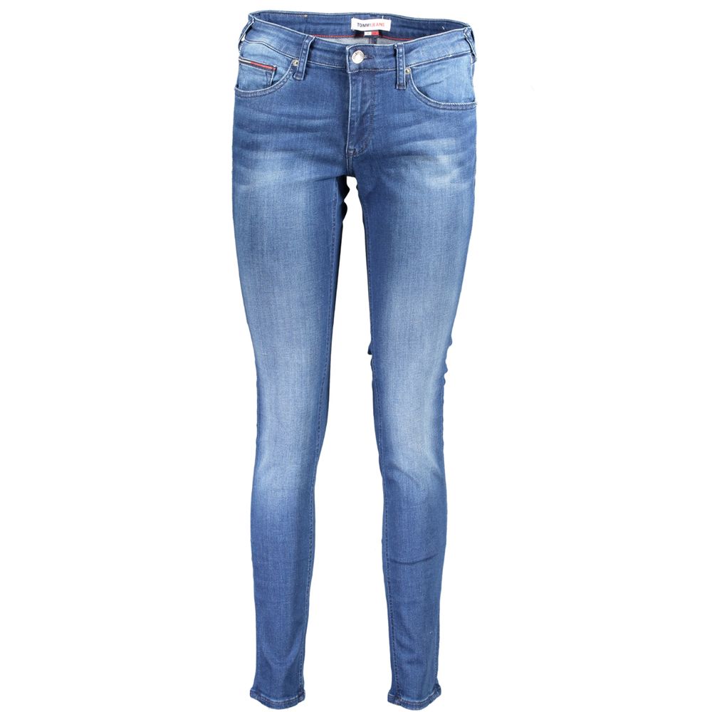 Tommy Hilfiger blauwe katoenen damesjeans