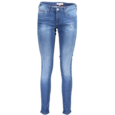 Tommy Hilfiger blauwe katoenen damesjeans