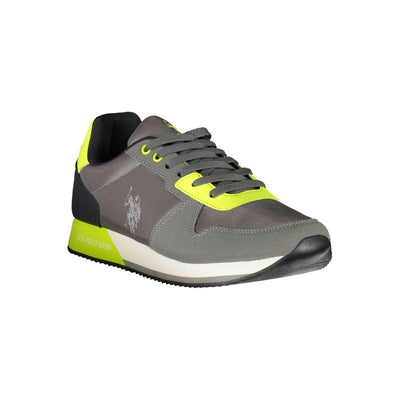 US POLO ASSN. Bruine polyester herensneaker