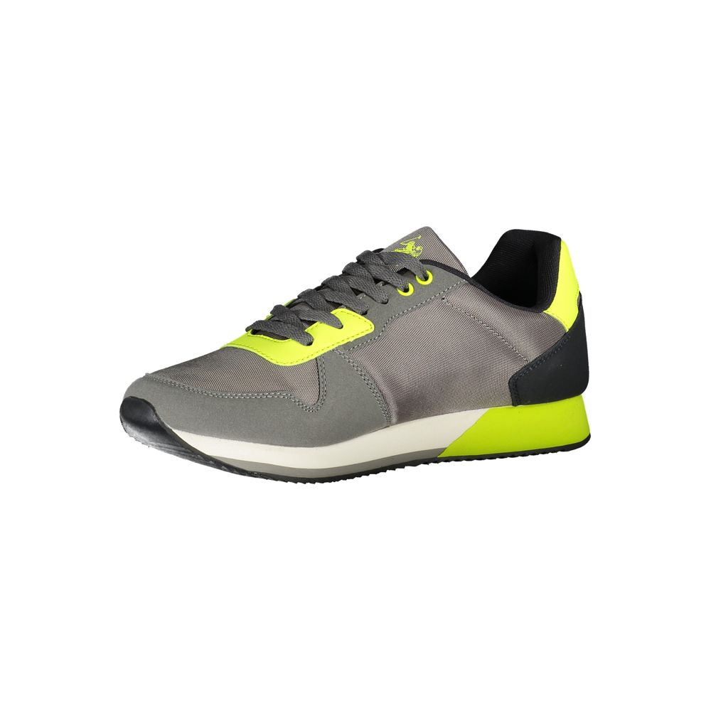 US POLO ASSN. Bruine polyester herensneaker