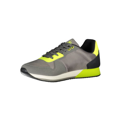 US POLO ASSN. Bruine polyester herensneaker