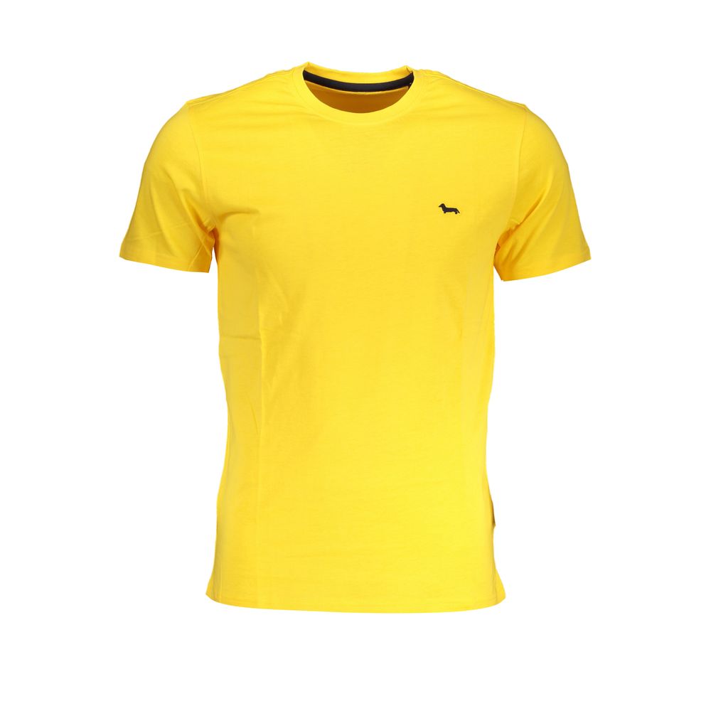 Harmont &amp; Blaine Geel Katoenen T-shirt