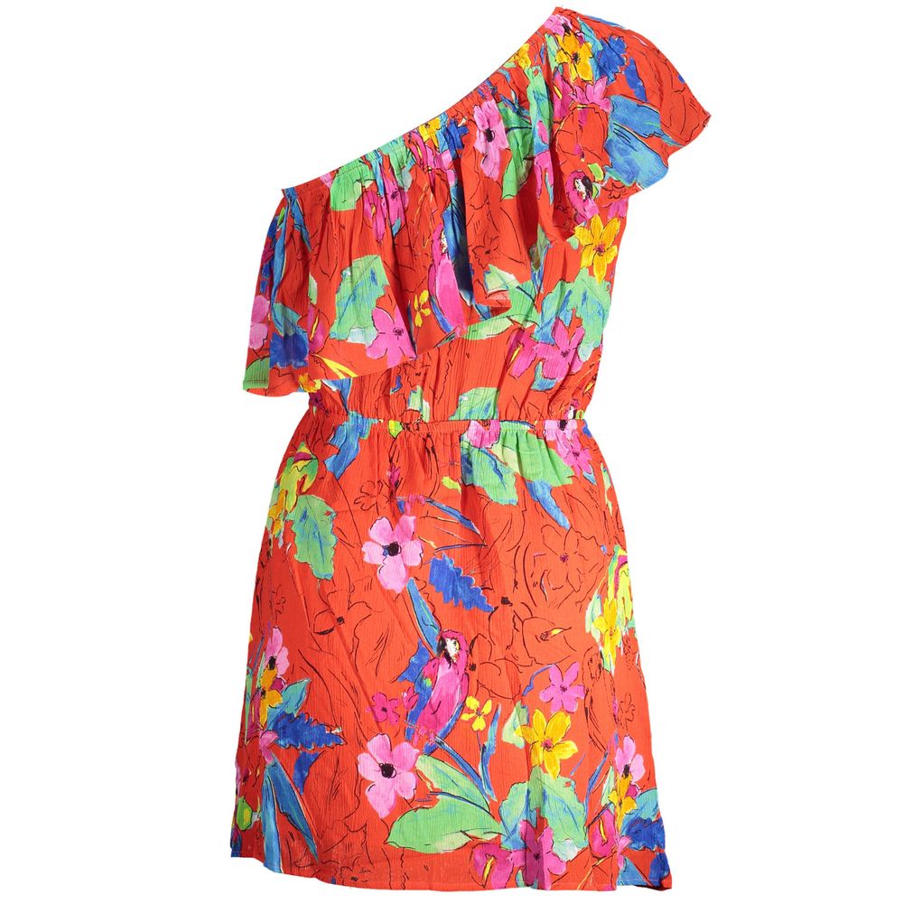 Robe Desigual en viscose rouge pour femme