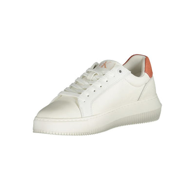 Calvin Klein Witte Polyethyleen Dames Sneaker