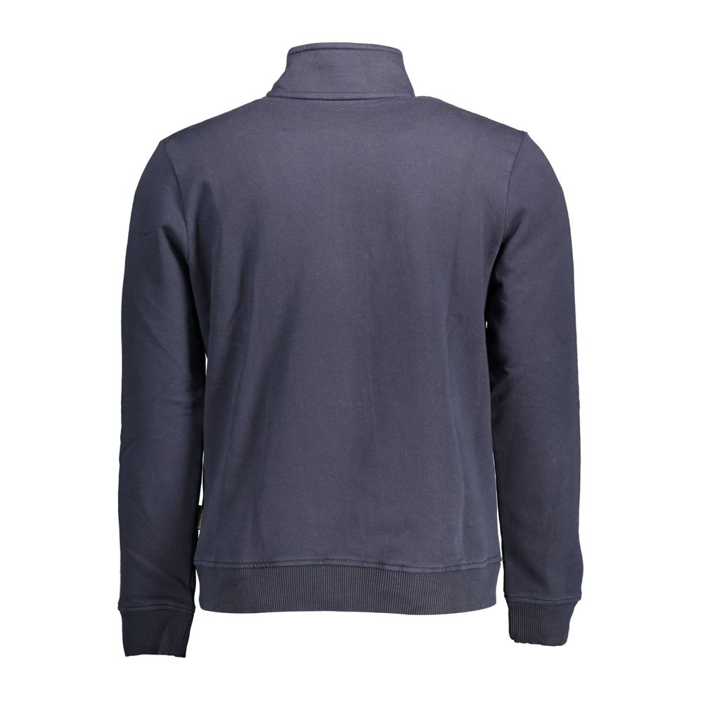 Pull Napapijri bleu en coton pour homme