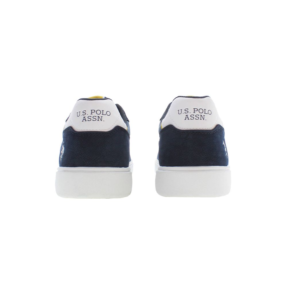 Baskets homme US POLO ASSN. en polyester bleu