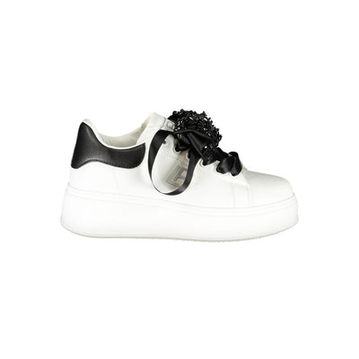 Laura Biagiotti Witte Polyester Dames Sneaker