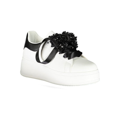 Laura Biagiotti Witte Polyester Dames Sneaker