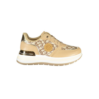 Laura Biagiotti Beige Polyester Dames Sneaker