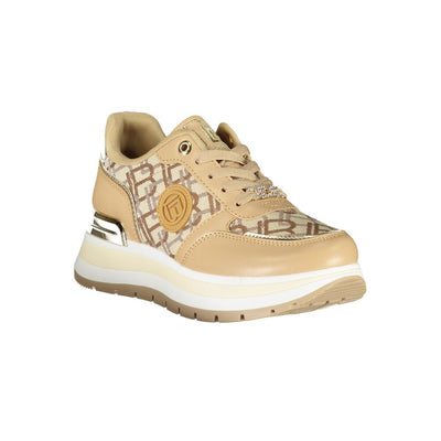 Laura Biagiotti Beige Polyester Dames Sneaker