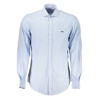 Chemise homme en coton bleu clair Harmont &amp; Blaine