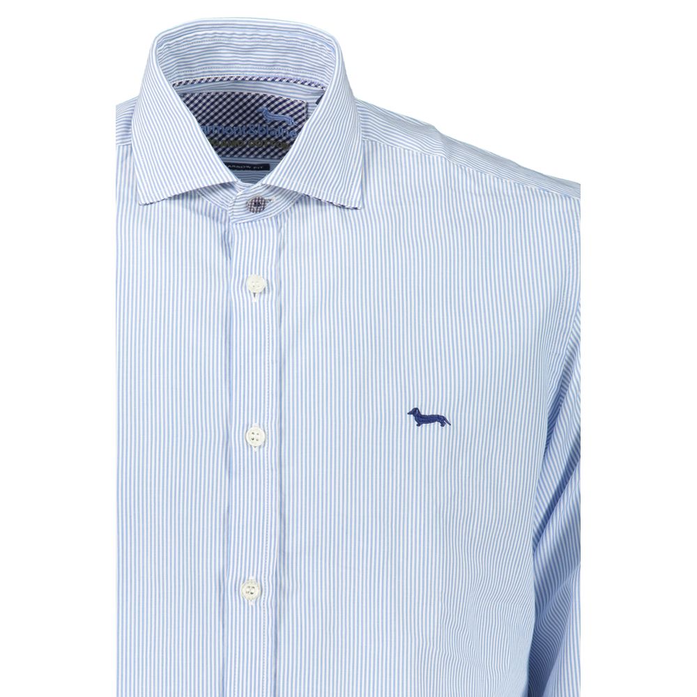 Chemise homme en coton bleu clair Harmont &amp; Blaine