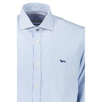 Chemise homme en coton bleu clair Harmont &amp; Blaine