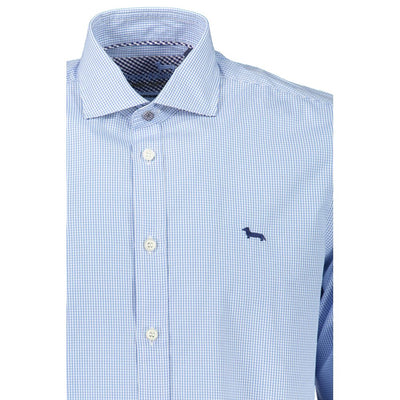 Chemise homme en coton bleu clair Harmont &amp; Blaine