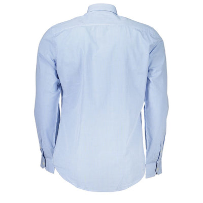 Chemise homme en coton bleu clair Harmont &amp; Blaine