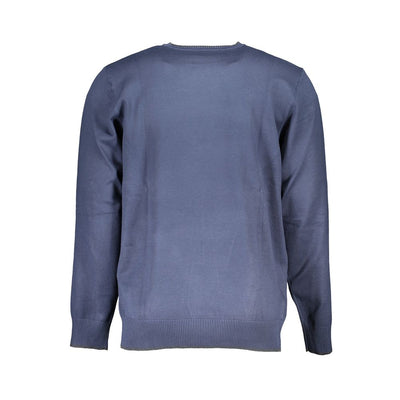 US Grand Polo Blauwe Nylon Trui