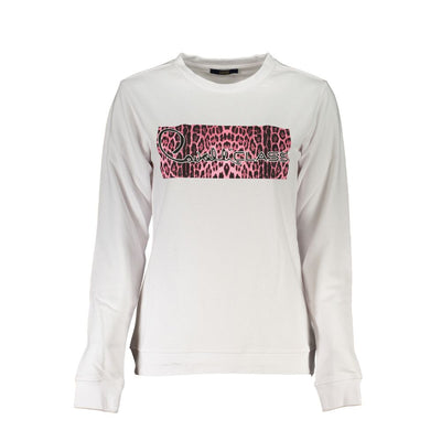 Pull en coton blanc Cavalli Class