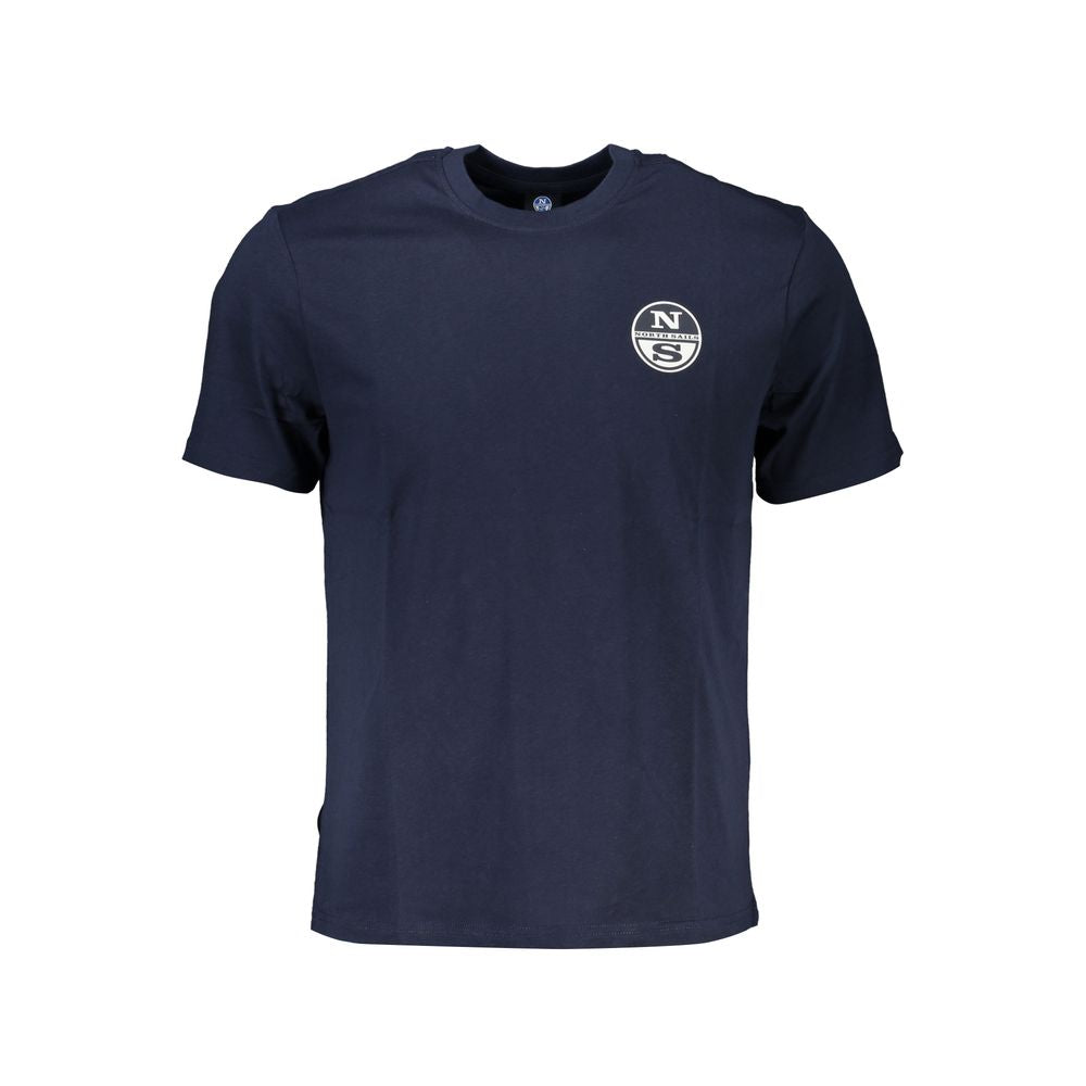 North Sails Blauw Katoenen T-shirt