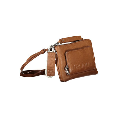 Desigual Bruine Polyethyleen Handtas