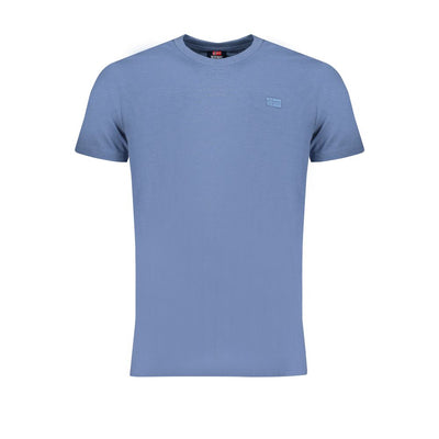 T-shirt bleu en coton Norvège 1963
