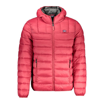 Veste homme rouge en polyamide, Norvège 1963