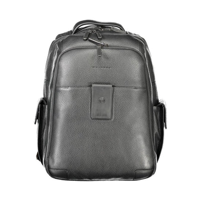 Sac à dos Piquadro en cuir noir pour homme