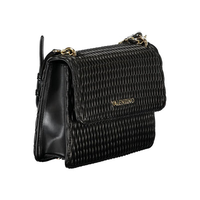 Mario Valentino Black Polyethylene Women Handbag
