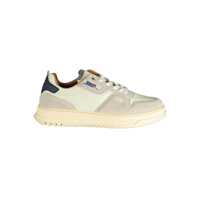 Baskets Blauer en polyéthylène blanc pour hommes