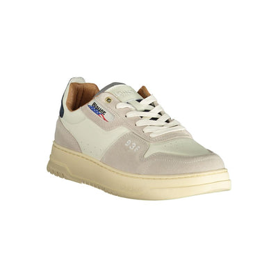 Baskets Blauer en polyéthylène blanc pour hommes