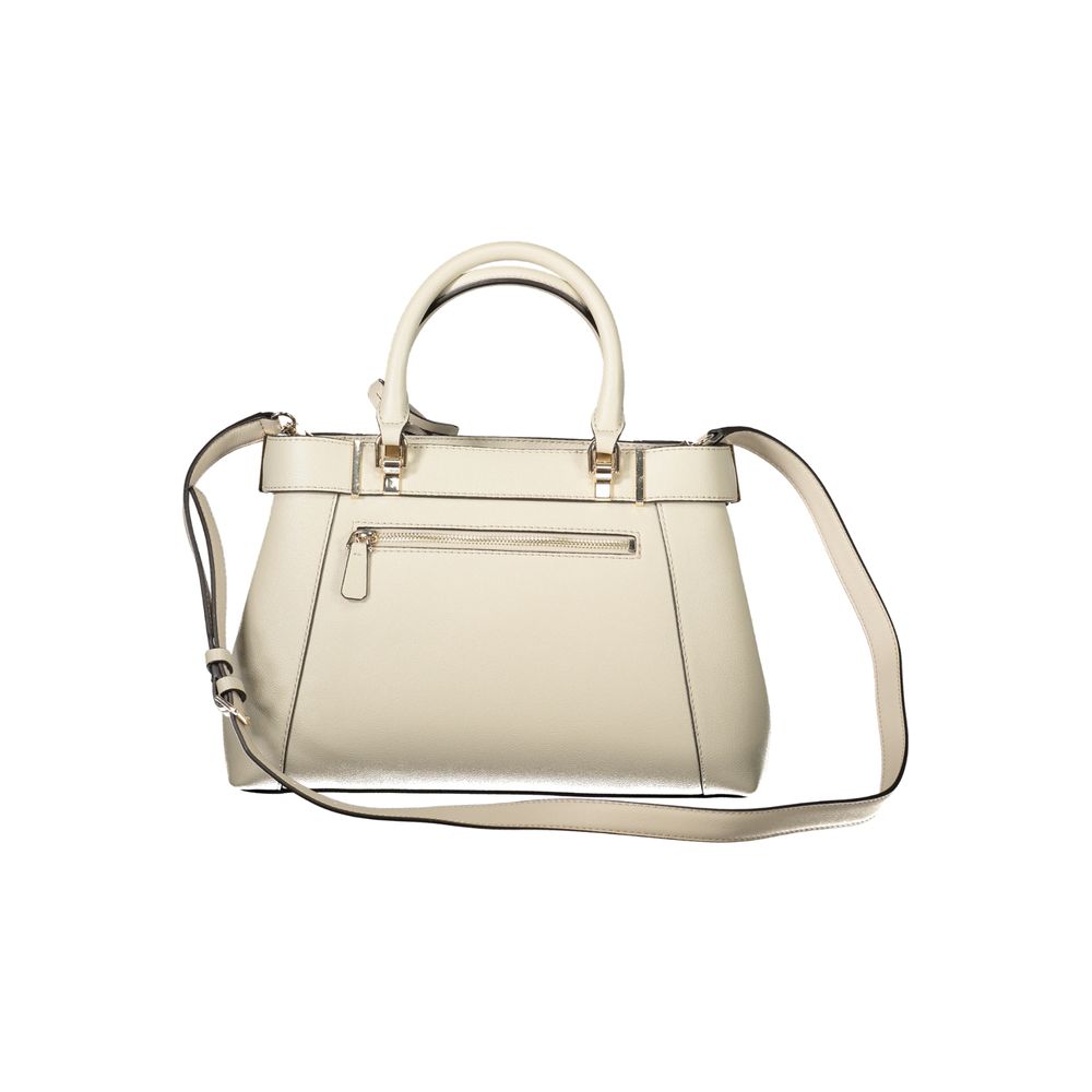 Sac à main Guess Jeans en polyéthylène beige