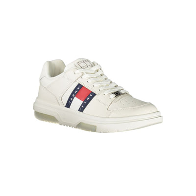 Tommy Hilfiger Witte Leren Dames Sneaker
