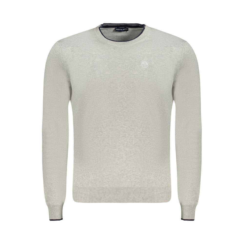 Pull homme en coton marron North Sails