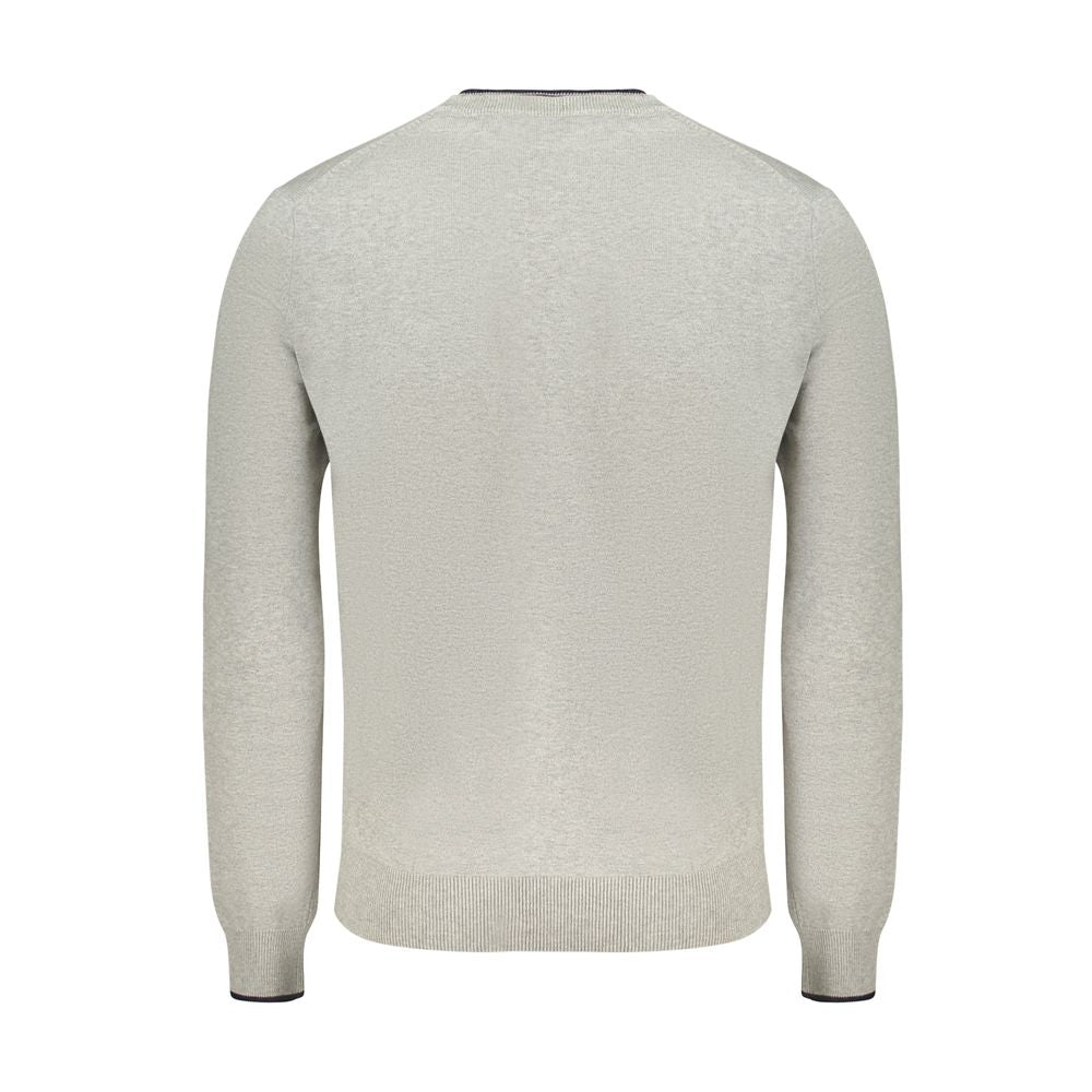 Pull homme en coton marron North Sails