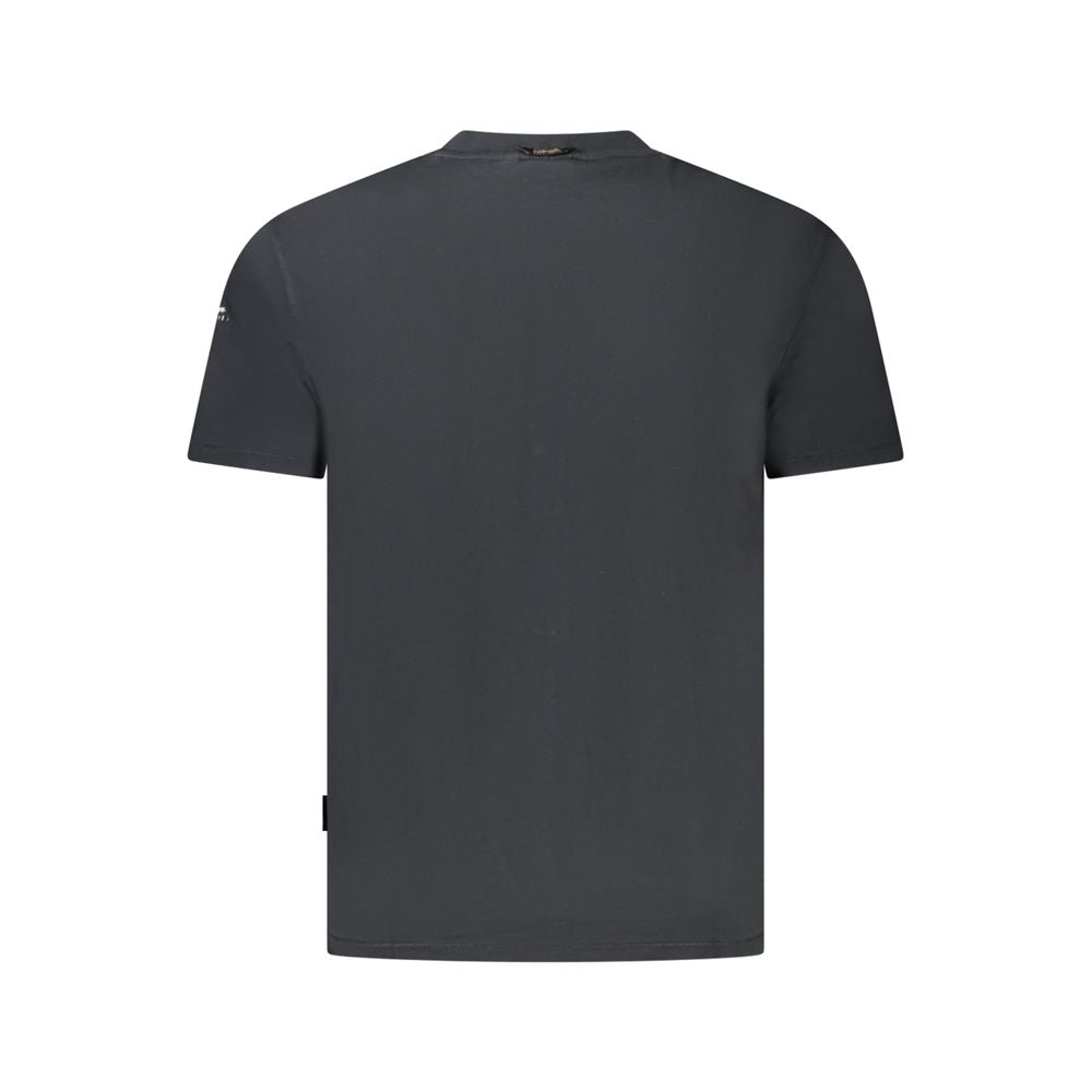 Napapijri Zwart Katoenen Heren T-shirt