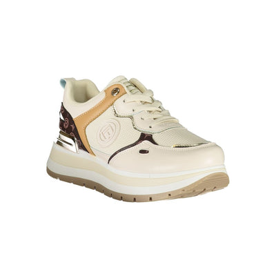 Laura Biagiotti Beige Polyester Dames Sneaker