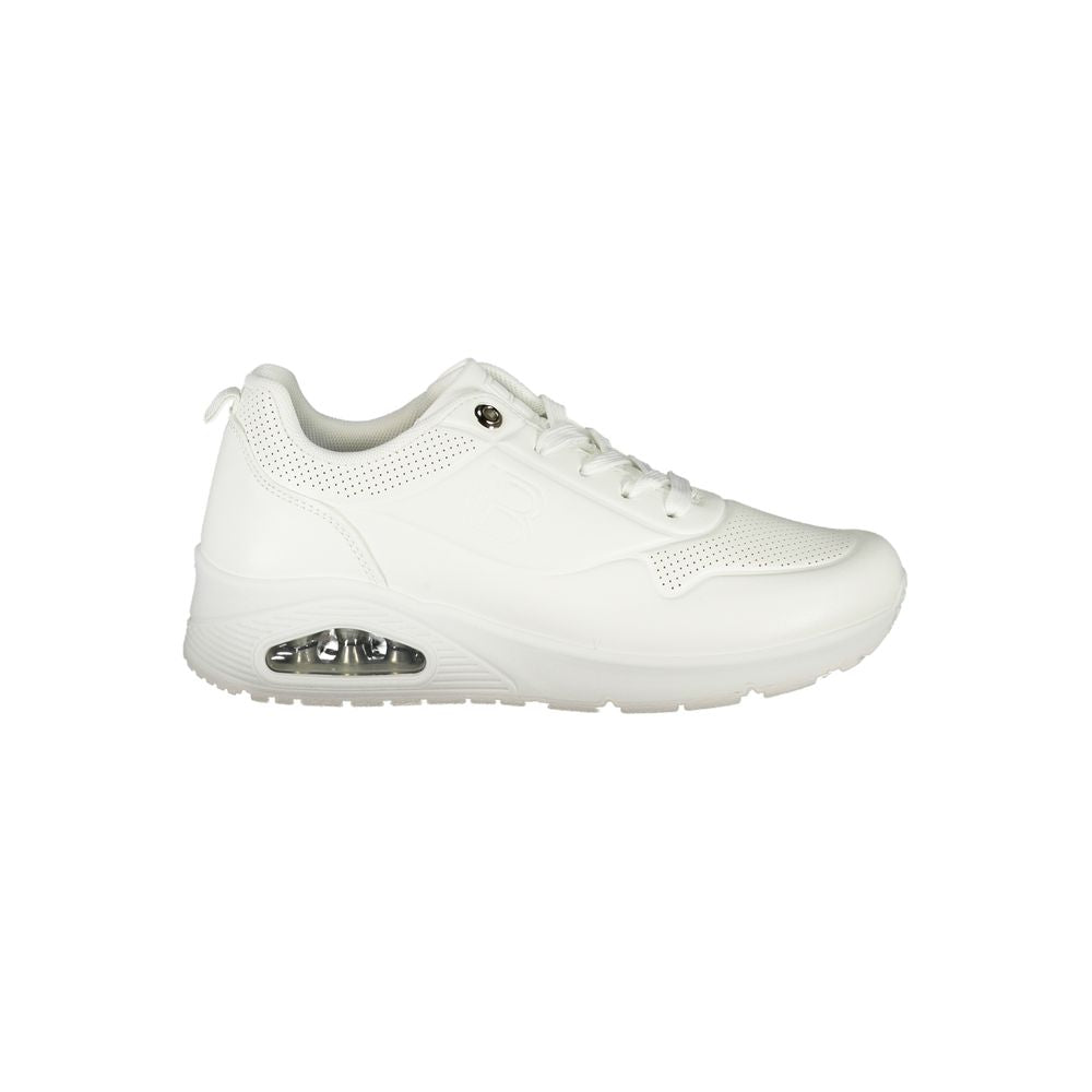 Laura Biagiotti Witte Polyester Dames Sneaker