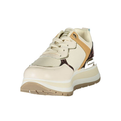 Laura Biagiotti Beige Polyester Dames Sneaker